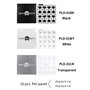 DSPIAE PLD-01CR Super Corgi Butts (Clear) (56005)