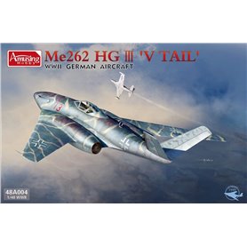 Amusing 48A004 Me262 HG III "V Tail"