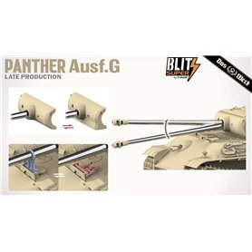 Das Werk DW35041 Panther Ausf. G Late Production