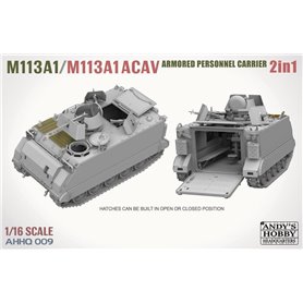 Andy's Hobby Headquarters AHHQ-009 M113A1 / M113A1 ACAV Armored Personnel Carrier