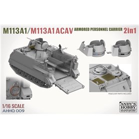 Andy's Hobby Headquarters AHHQ-009 M113A1 / M113A1 ACAV Armored Personnel Carrier