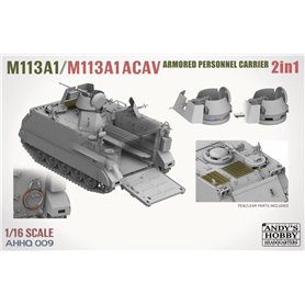 Andy's Hobby Headquarters AHHQ-009 M113A1 / M113A1 ACAV Armored Personnel Carrier