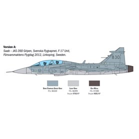 Italeri 1:48 JAS-39D Gripen - TWIN SEATER