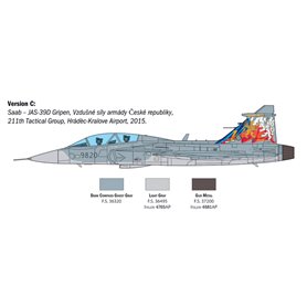 Italeri 1:48 JAS-39D Gripen - TWIN SEATER