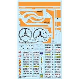 Italeri 1:24 Mercedes Benz Actros MP4 Big Space - GRAND PRIX EDITION