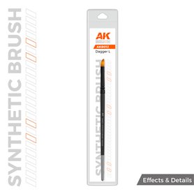 AK SYNTHETIC BRUSH - DAGGER L