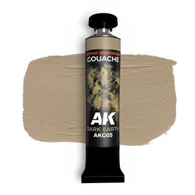 DARK EARTH - AK GOUACHE 20 ml.