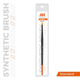 AK SYNTHETIC BRUSH - FLAT 2