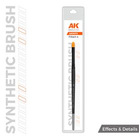 AK SYNTHETIC BRUSH - FILBERT 4