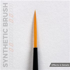 AK SYNTHETIC BRUSH - LINER 17mm