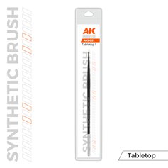 AK Interactive Pędzelek SYNTHETIC TABLETOP BRUSH - 1