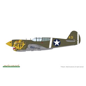 Eduard 11185 P-40E Warhawk Pacific Star Dual Combo Limited Edition 1/48