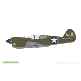 Eduard 11185 P-40E Warhawk Pacific Star Dual Combo Limited Edition 1/48