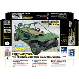 MB 35240 Russian-Ukrainian War Series. Buggy Mongoose. The Ukrainian Battlefield Evacuation Version