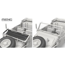Meng VS-015 German Pkw.K1 Kubelwagen Type 82 (North Africa)