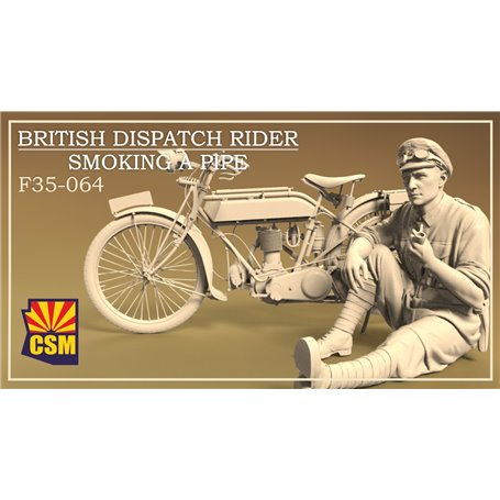 Copper State Models F35-064 British Dispatch Rider Smoking Pipe