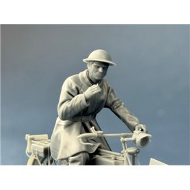 Copper State Models F35-061 British Dispatch Rider on a Short Break