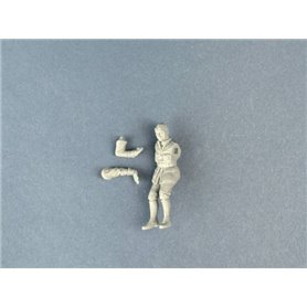 Copper State Models F32-071 French Airman Jumping from His Nieuport