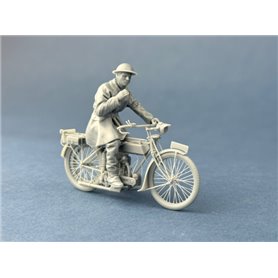 Copper State Models F32-064 British Dispatch Rider on a Short Break