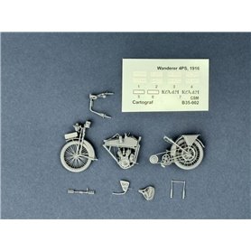 Copper State Models B35-002 Wanderer 4PS 1916 Motorcycle