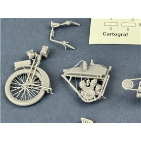 Copper State Models B35-002 Wanderer 4PS 1916 Motorcycle