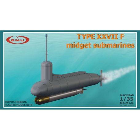 GMU 35003 Type XXVII F Midget Submarines