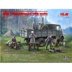 ICM 1:35 AHN Gulaschkanone - W/COOKS 