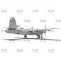 ICM 48323 B-26G Marauder WWII American/French Bomber