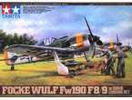 Tamiya 1:48 Focke Wulf Fw-190 F-8 / F-9 z wózkiem do ładowania bomb