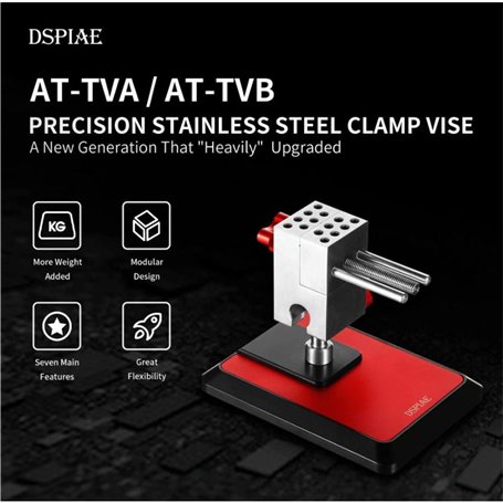 DSPIAE AT-TVB Directional Table-Top Vise Spherical Mount (56239/54110)