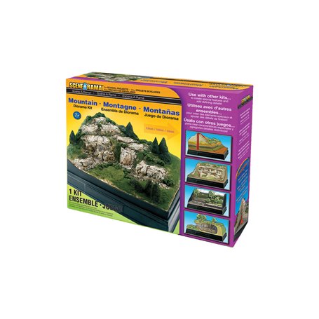 Woodland Scenics MOUNTAIN DIORAMA KIT