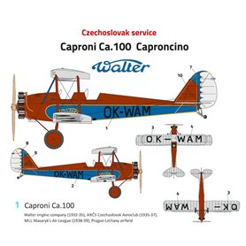 Fly 72036 Caproni Ca.100 Caproncino