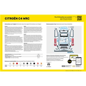 Heller 1:24 80756 CITROEN C4 WRC 2010 