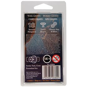 Epic Loot Box Trakery 9szt. Range 0-9 Size 20mm Random Colours