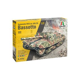 Italeri 1:35 Semovente M43 da 105/25 Bassotto