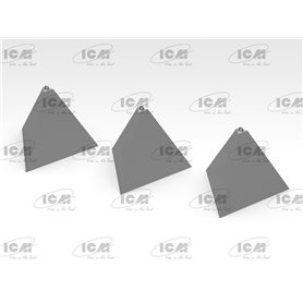 ICM 1:35 DRAGON'S TEETH - ANTI-TANK OBSTACLES