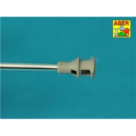 ABER 1:16 Metalowa lufa 75mm PaK.40 bez hamulca wylotowego