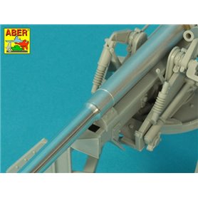 ABER 1:16 Metalowa lufa 75mm PaK.40 bez hamulca wylotowego