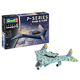 Revell 1:72 Arado Ar.555 P-Series - MODEL SET - z farbami