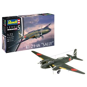 Revell 1:72 Ki-21-IA Sally - MODEL SET - z farbami