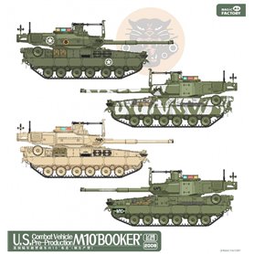 Magic Factory 2008 1/35 M10 Booker U.S. Combat Vehicle