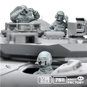 Magic Factory 7511 1/35 Modern U.S. Army Combat Vehicle Crew Set