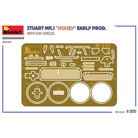 Mini Art 1:35 Stuart Mk.I Honey - EARLY PRODUCTION W/SUN SHIELD