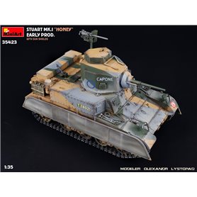 Mini Art 1:35 Stuart Mk.I Honey - EARLY PRODUCTION W/SUN SHIELD