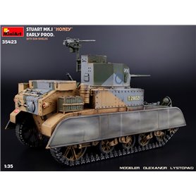 Mini Art 1:35 Stuart Mk.I Honey - EARLY PRODUCTION W/SUN SHIELD