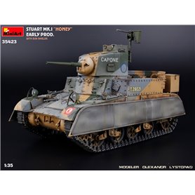 Mini Art 1:35 Stuart Mk.I Honey - EARLY PRODUCTION W/SUN SHIELD