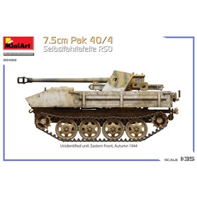 Mini Art 1:35 Slebstfahrlafette RSO 75mm Pak 40/4