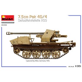Mini Art 1:35 Slebstfahrlafette RSO 75mm Pak 40/4