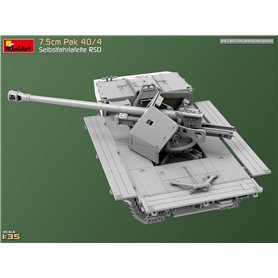 Mini Art 1:35 Slebstfahrlafette RSO 75mm Pak 40/4