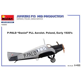 Mini Art 1:48 Junkers F13 - MID PRODUCTION - GERMAN, POLISH, SWISS SERVICE
